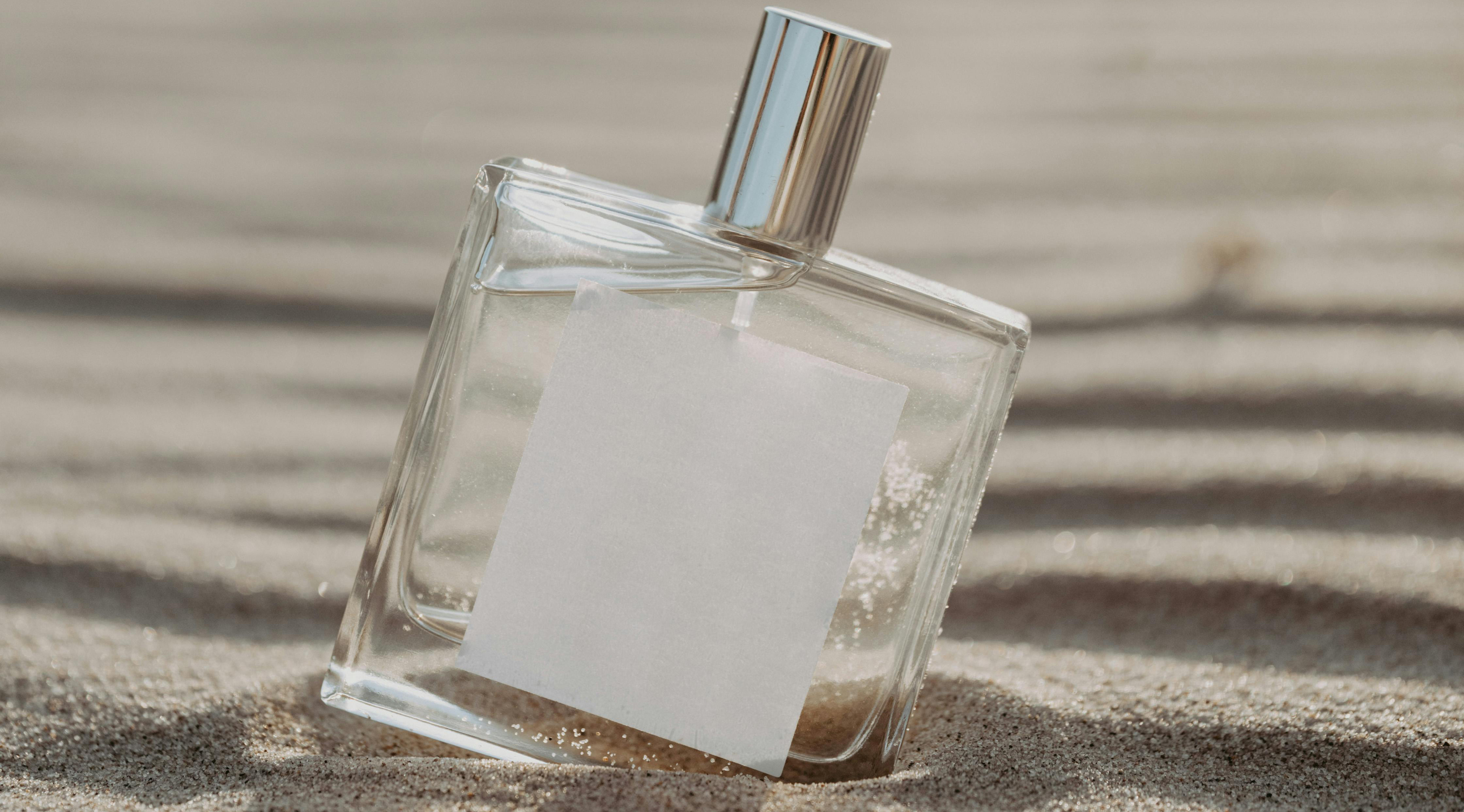 Cosmetic picture on the beach